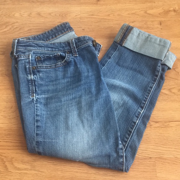 Gap Straight Crop Capris Size 4 - Picture 2 of 4